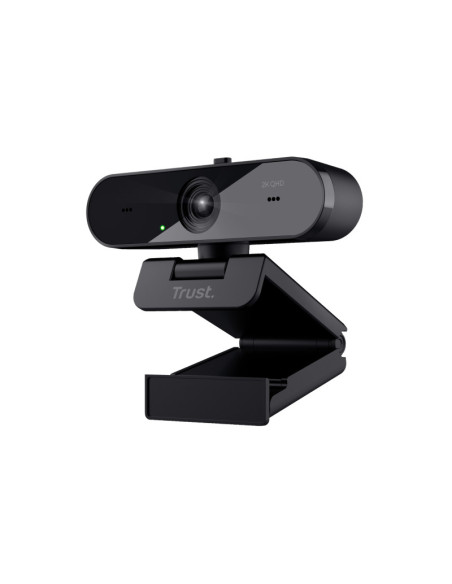 Camere Web TRUST Camera Web Trust Taxon, rezolutie video 2K, USB 2.0, Negru