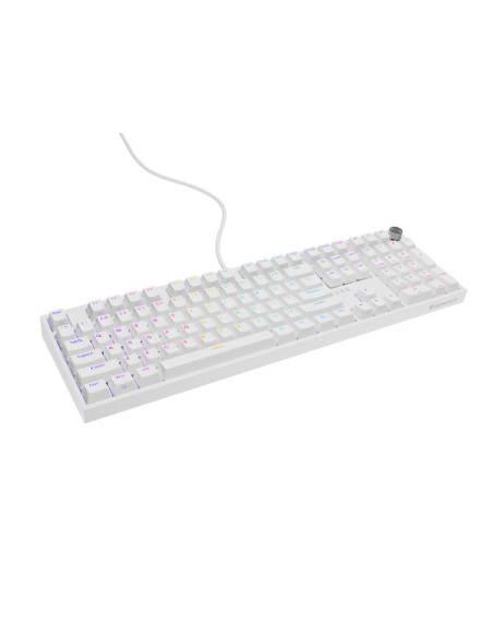 Tastaturi GENESIS Tastatura Mecanica Gaming Genesis Thor 404, RGB, USB, Alb