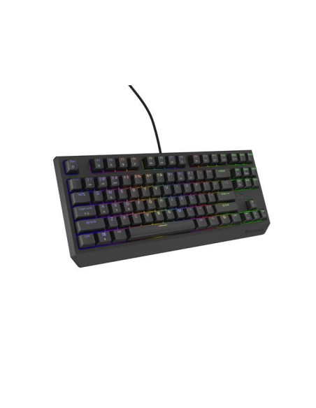 Tastaturi GENESIS Tastatura Mecanica Gaming Genesis Thor 230 TKL, RGB, USB, negru
