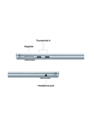 Laptop APPLE MacBook Air 13.6" Retina/Apple M4...