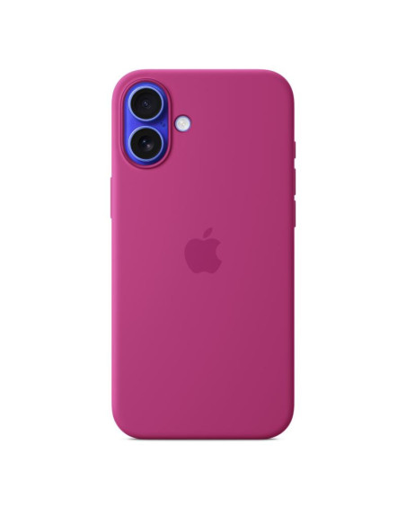 Accesorii APPLE iPhone 16 Plus Silicone Case with MagSafe - Fuchsia