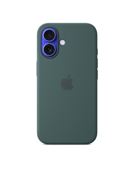 Accesorii APPLE iPhone 16 Silicone Case with MagSafe - Lake Green