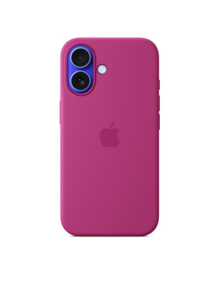 Accesorii APPLE iPhone 16 Silicone Case with MagSafe - Fuchsia