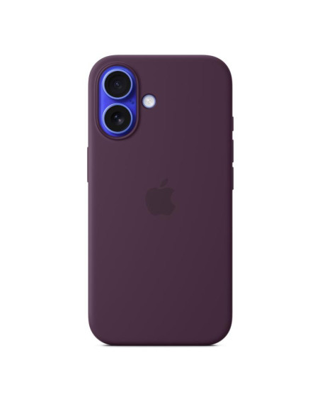 Accesorii APPLE iPhone 16 Silicone Case with MagSafe - Plum