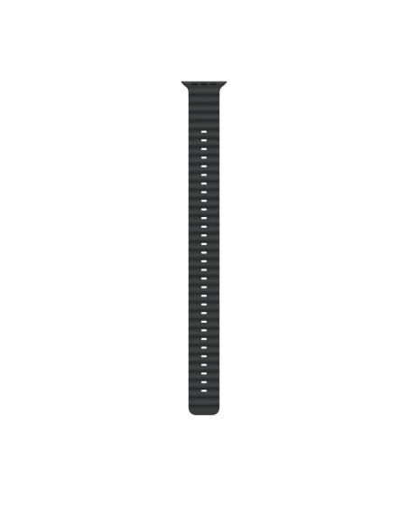 Bratari fitness APPLE Curea pentru Apple Watch 49mm Black Ocean Band Extension - Natural Titanium Finish
