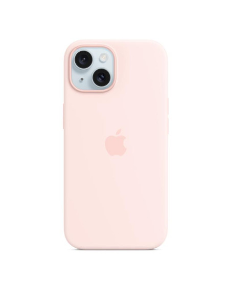 Accesorii APPLE iPhone 15 Silicone Case with MagSafe - Light Pink