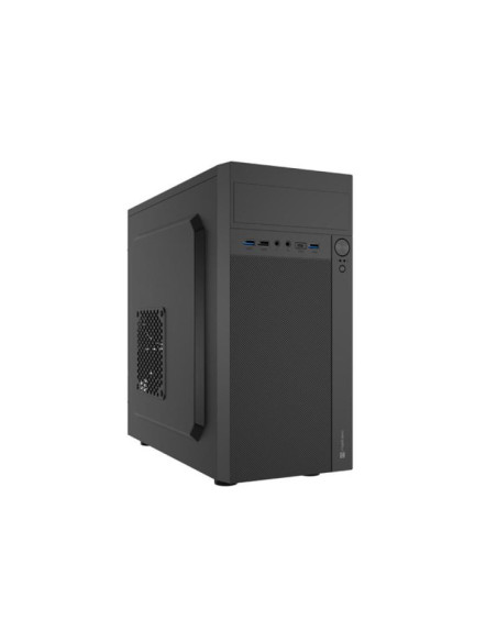 Carcase NATEC Carcasa NATEC Helix USB C, Mini Tower, Black
