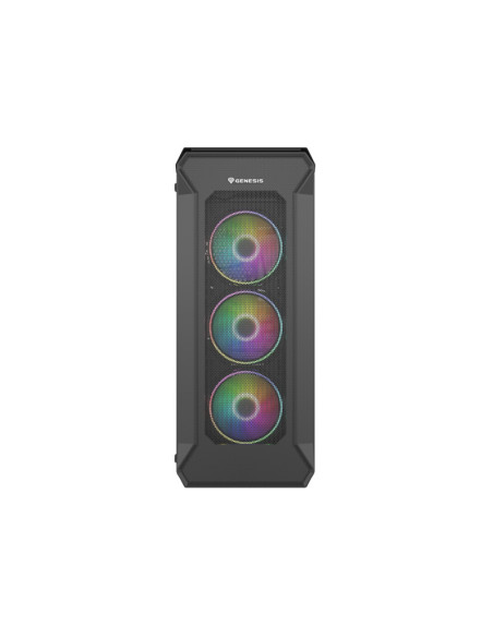 Carcase GENESIS Carcasa GENESIS Irid 505 ARGB, RGB, Mid Tower, Black