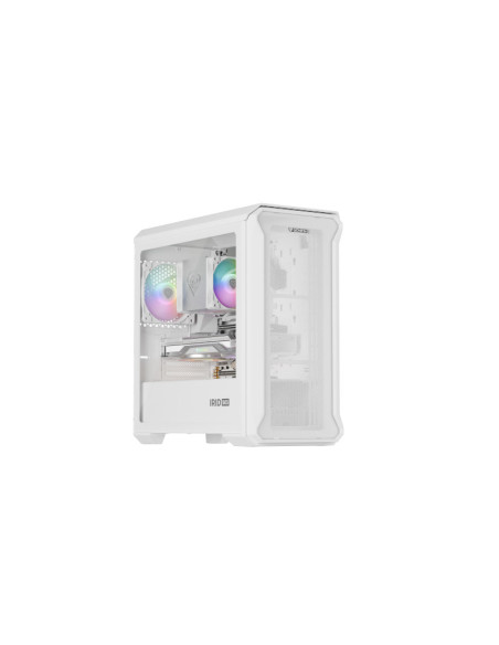 Carcase GENESIS Carcasa GENESIS Irid 503, RGB, Mini Tower, White