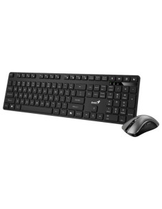 Kit mouse tastatura GENIUS Kit wireless Genius Slimstar,...