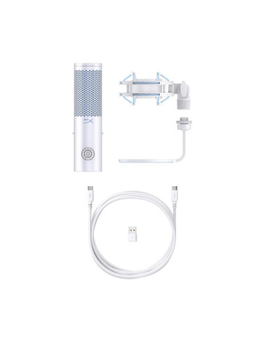 Microfoane HP Microfon HyperX QuadCast 2 Frost,...