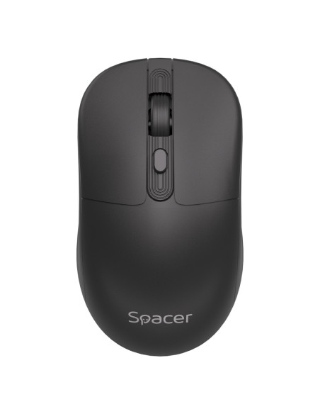 Mouse SPACER Mouse Wireless SPACER SPMO-WS03-BT, 1600 dpi, Negru