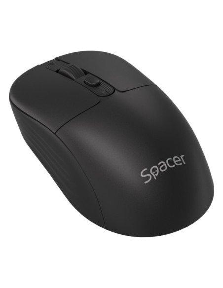 Mouse SPACER Mouse Wireless SPACER SPMO-WS03-BT, 1600 dpi, Negru