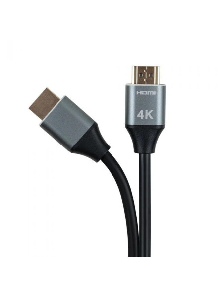 Cabluri periferice TELLUR Cablu Tellur High Speed HDMI 2.0 4k, viteza 18Gbps, plug-plug, tata- tata, lungime cablu 3m, negru