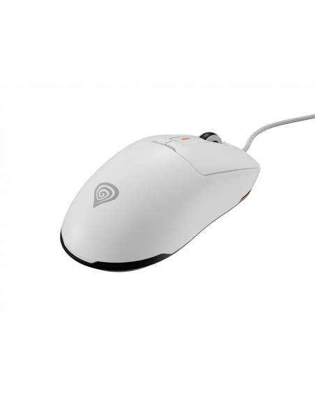 Mouse GENESIS Mouse Gaming GENESIS Krypton 660, 12000 DPI, Alb