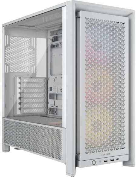 Carcase CORSAIR Carcasa CORSAIR FRAME 4000D RS ARGB, Mid Tower, White