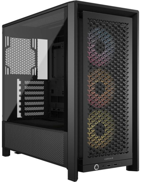 Carcase CORSAIR Carcasa CORSAIR FRAME 4000D RS ARGB, Mid Tower, Black