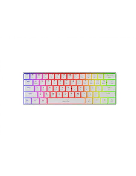 Tastaturi GENESIS Tastatura Mecanica Gaming Genesis Thor 660 G2, RGB, Wireless, Alb
