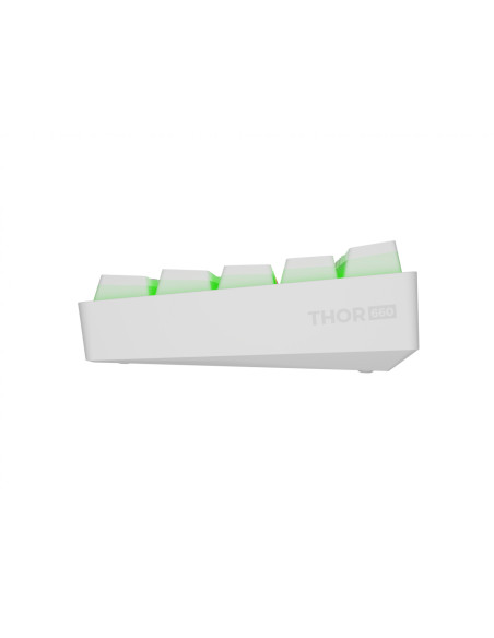 Tastaturi GENESIS Tastatura Mecanica Gaming Genesis Thor 660 G2, RGB, Wireless, Alb