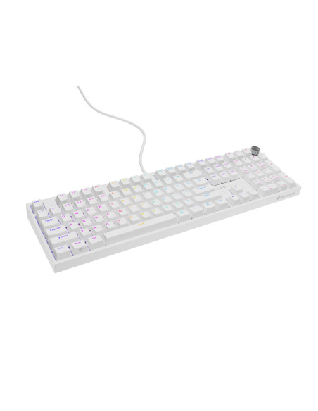 Tastaturi GENESIS Tastatura Mecanica Gaming Genesis Thor 404, RGB, USB, Alb