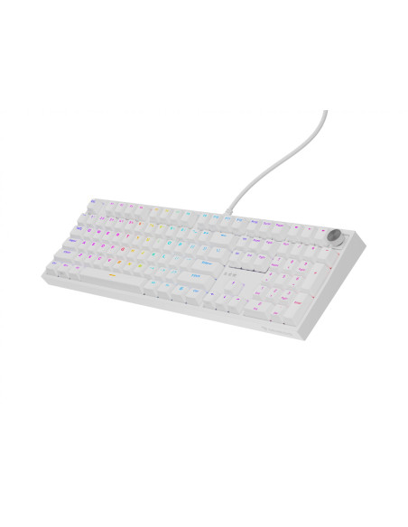Tastaturi GENESIS Tastatura Mecanica Gaming Genesis Thor 404, RGB, USB, Alb
