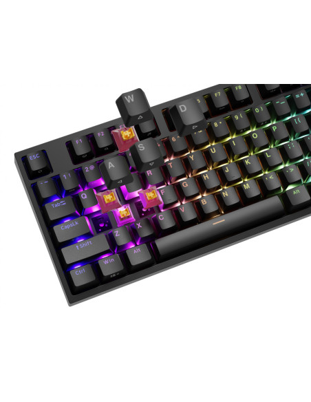 Tastaturi GENESIS Tastatura Mecanica Gaming Genesis Thor 404, RGB, USB, negru