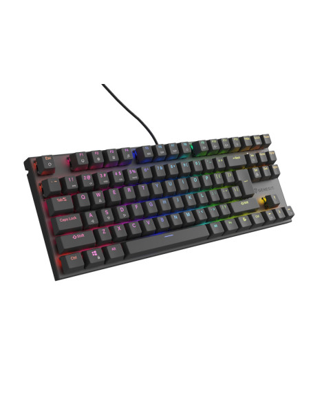 Tastaturi GENESIS Tastatura Mecanica Gaming Genesis Thor 303 TKL, RGB, USB, negru