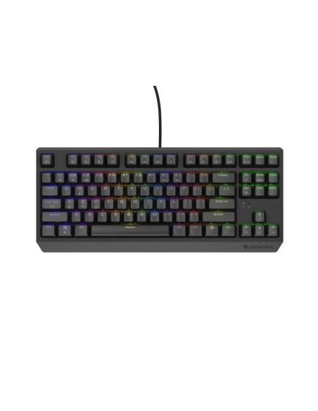 Tastaturi GENESIS Tastatura Mecanica Gaming Genesis Thor 230 TKL, RGB, USB, Negru