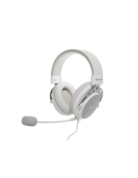 Casti audio GENESIS Casti Gaming Head-band GENESIS Toron 301, Wired, Alb