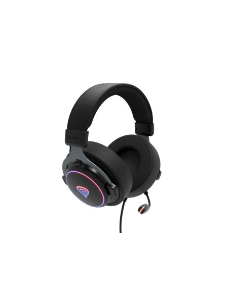 Casti audio GENESIS Casti Gaming Head-band GENESIS Neon 764, Wired, Negru