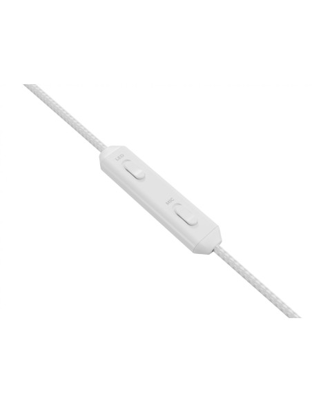 Casti audio GENESIS Casti Gaming Head-band GENESIS NSG-2308, Wired, Alb