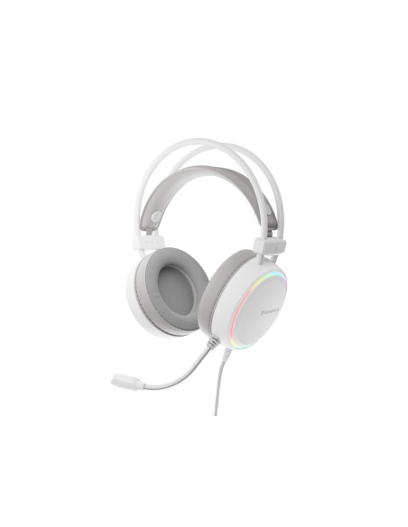 Casti audio GENESIS Casti Gaming Head-band GENESIS NSG-2308, Wired, Alb