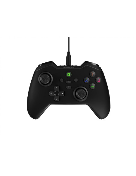 Accesorii console &PC GENESIS Controller cu fir Genesis Mangan 300, interfata USB, 19 butoane, negru