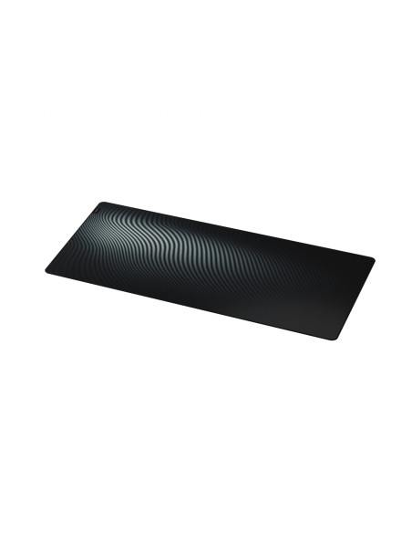 Mouse pad GENESIS Mousepad Genesis Carbon 500 Maxi Ultra Wave, impermeabil, material cauciuc si textil, dimensiuni 1100x450x2.5